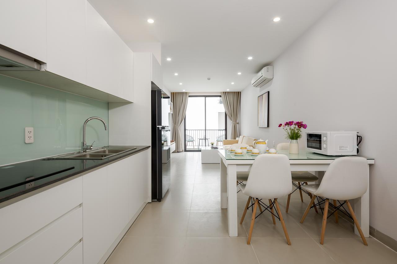 Vivian Villa & Apartment By My Khe Beach Da Nang Esterno foto